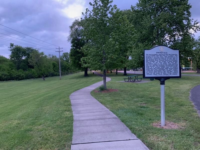Ewingville / Alexander Ewing Marker. Click for full size. Ewingville / Alexander Ewing Marker image. Click for full size.