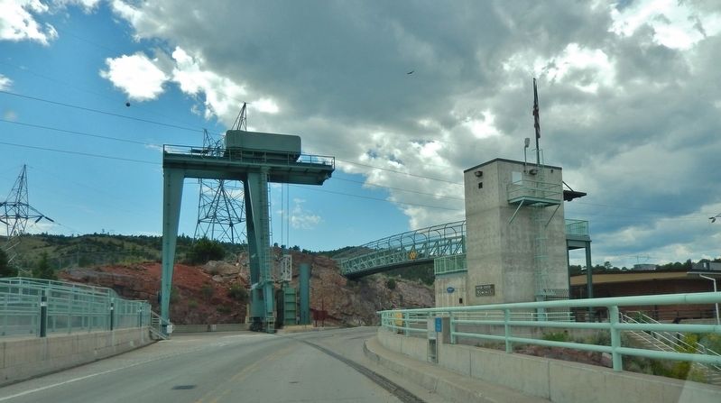 Flaming Gorge Dam Visitor Cener. Click for full size. Flaming Gorge Dam Visitor Cener image. Click for full size.
