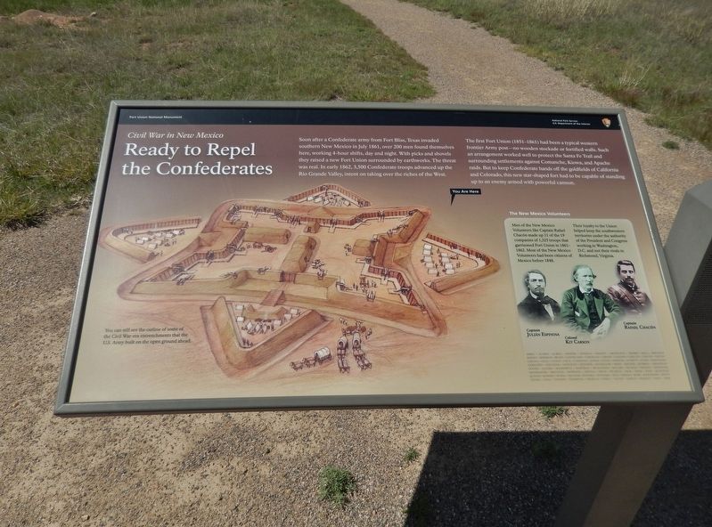 Ready to Repel the Confederates Marker image. Click for full size.