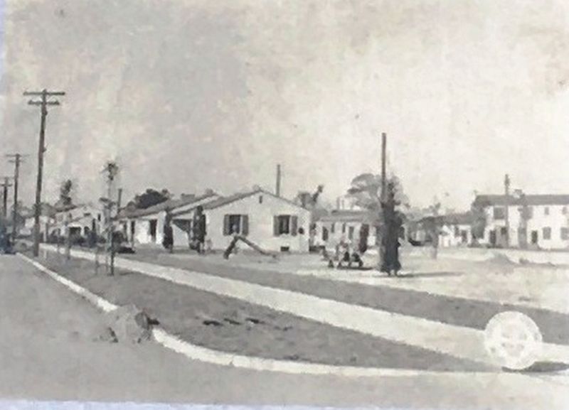 Photo Insert Bottom Center: Durkeeville ca. 1940 image. Click for full size.