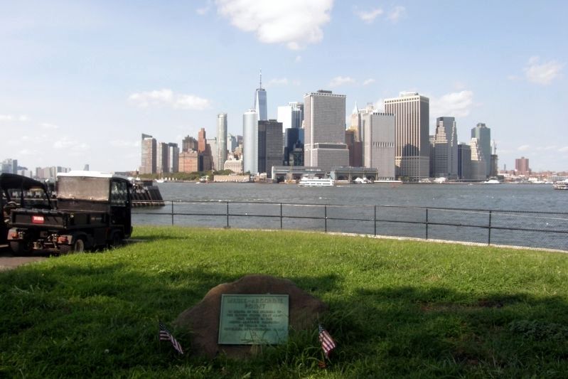 Meuse-Argonne Point plaque, 2017 image. Click for full size.