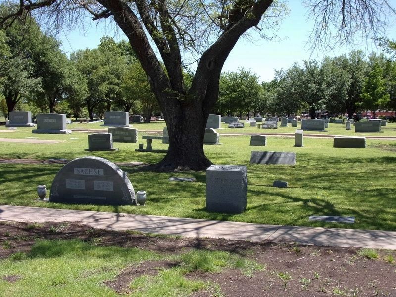 William Sachse Cemetery. Click for full size. William Sachse Cemetery image. Click for full size.