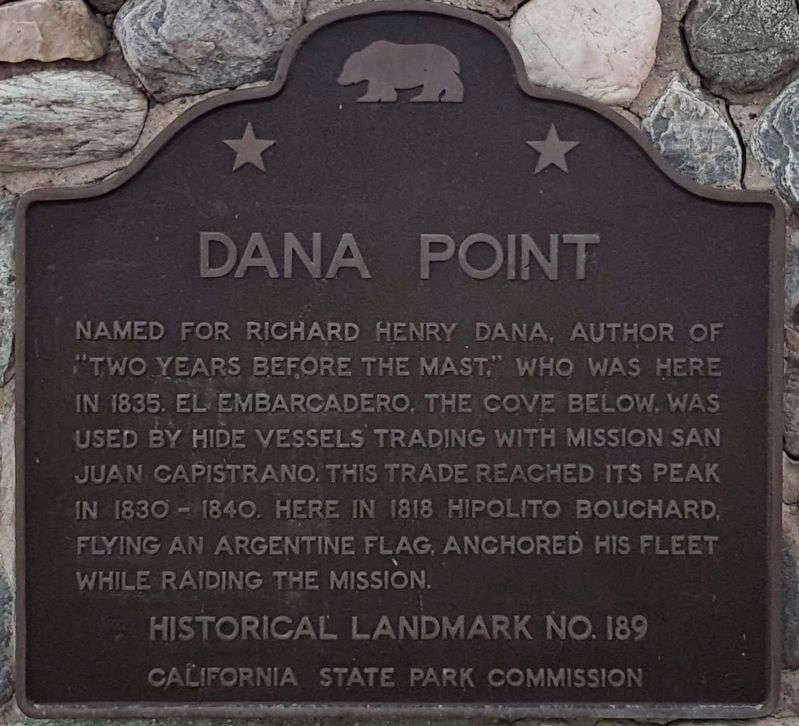 Dana Point Marker image. Click for full size.