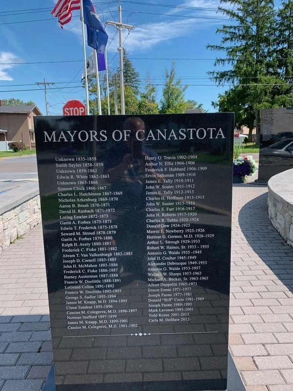 Mayors of Canastota image. Click for full size.