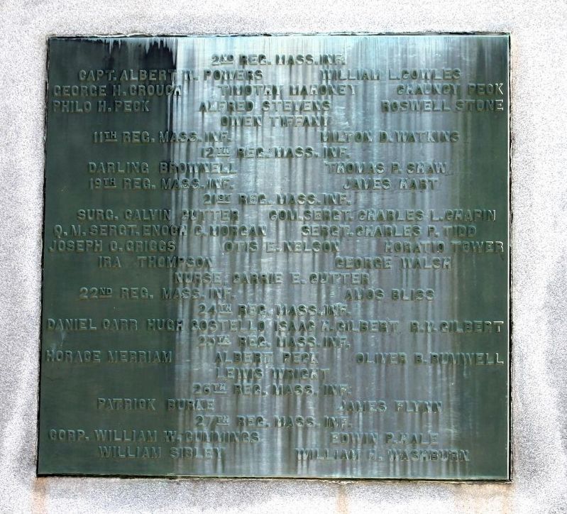 Warren Civil War Memorial. Click for full size. Warren Civil War Memorial image. Click for full size.