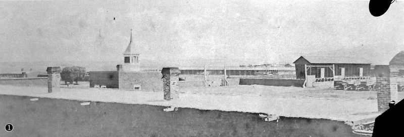 Marker detail: Transportation Corral image. Click for full size.
