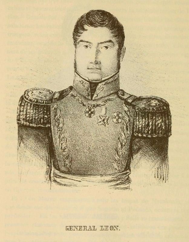 General Antonio León image. Click for full size.