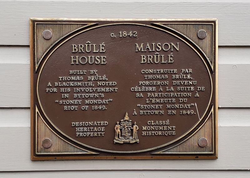 Brl House / Maison Brl Marker image. Click for full size.