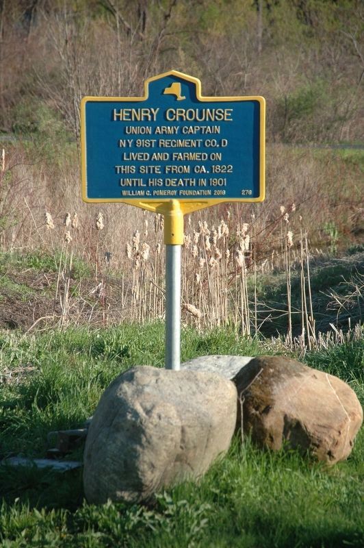 Henry Crounse Marker. Click for full size. Henry Crounse Marker image. Click for full size.