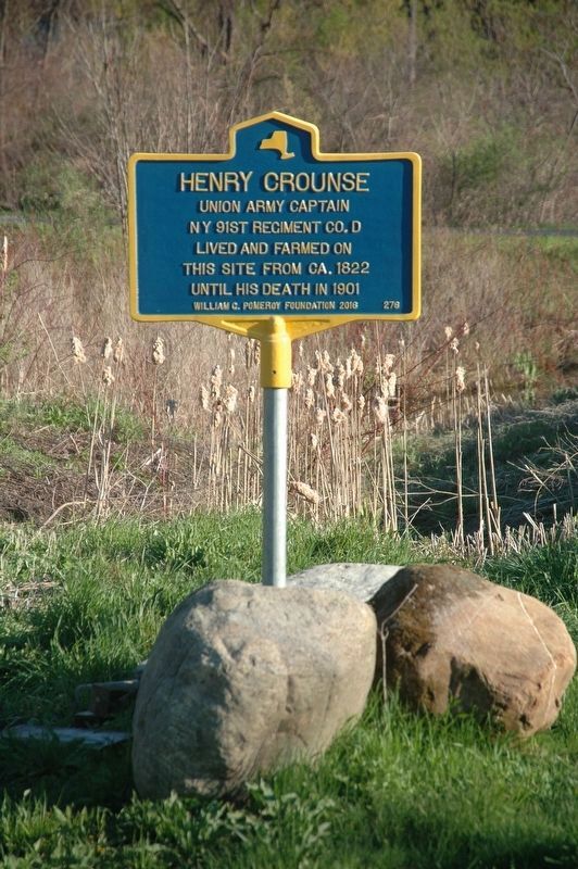 Henry Crounse Marker image. Click for full size.