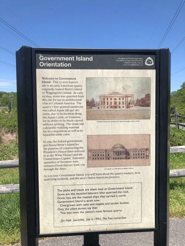 Government Island Marker. Click for full size. Government Island Marker image. Click for full size.