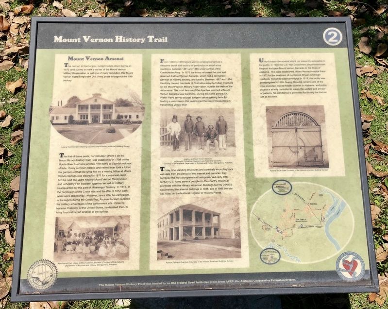 Mount Vernon Arsenal Marker image. Click for full size.