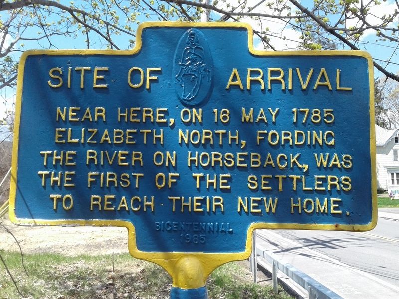 Site of Arrival Marker image. Click for full size.