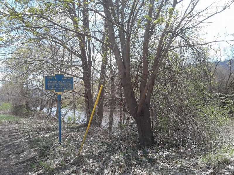Looking southeast up Delaware River image. Click for full size.