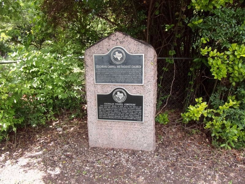 Cochran Chapel Methodist Church Marker image. Click for full size.