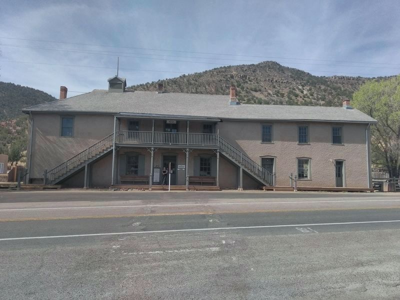 The Old Lincoln County Courthouse in Lincoln, New Mexico image. Click for full size.