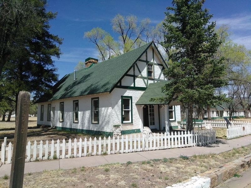 A building at Fort Stanton. Click for full size. A building at Fort Stanton image. Click for full size.