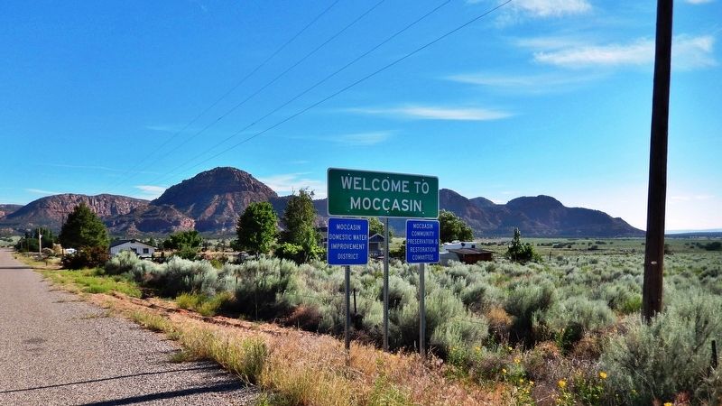 Welcome to Moccasin image. Click for full size.