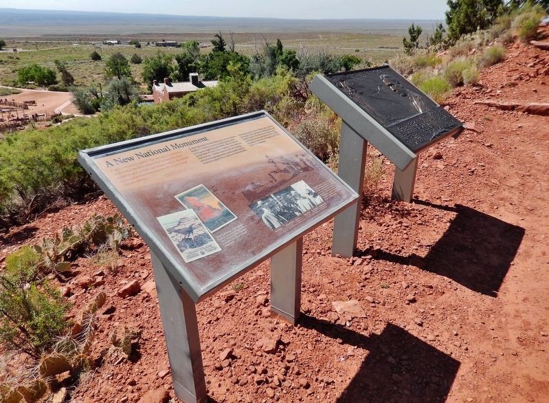 A New National Monument Marker. Click for full size. A New National Monument Marker image. Click for full size.