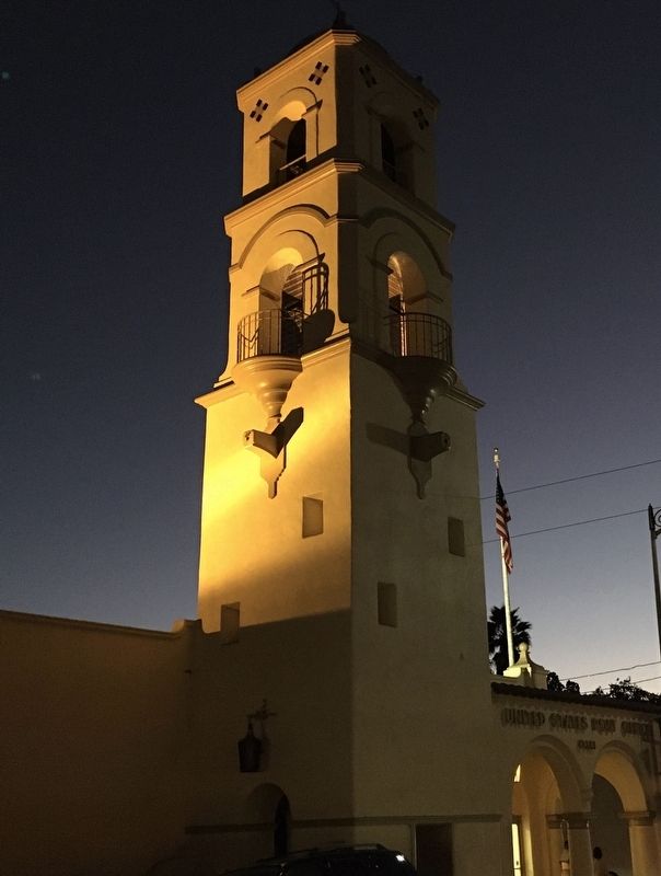 Ojai Post Office Tower image. Click for full size.