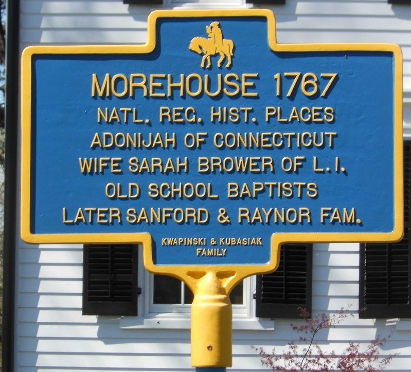 Morehouse 1767 Marker image. Click for full size.
