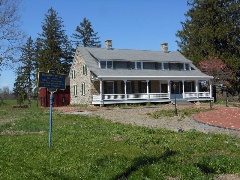 Hathorn House and Marker image. Click for full size.