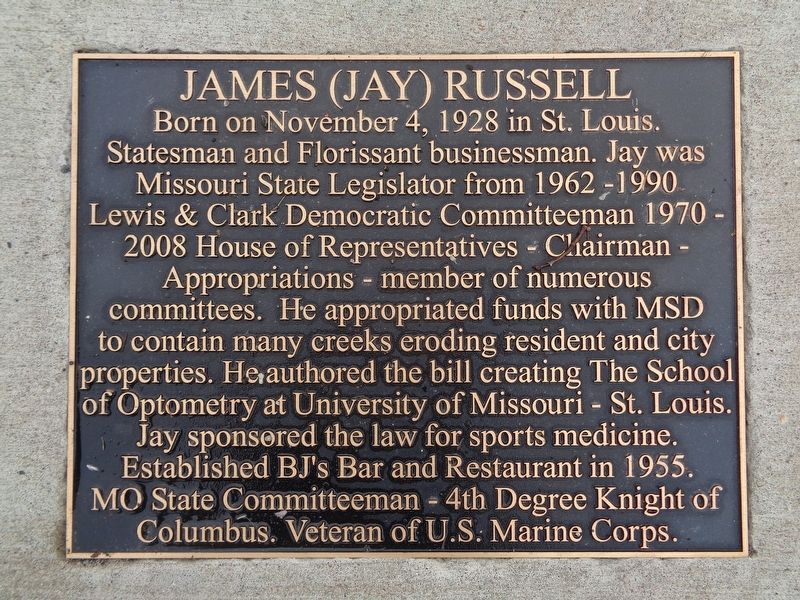 James (Jay) Russell Marker image. Click for full size.