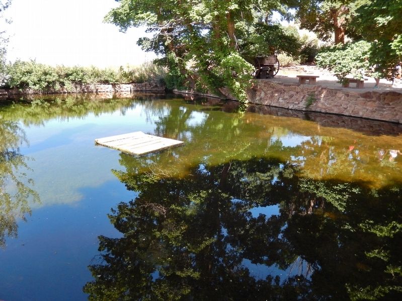 Pipe Spring (<i>view from near marker</i>). Click for full size. Pipe Spring (<i>view from near marker</i>) image. Click for full size.