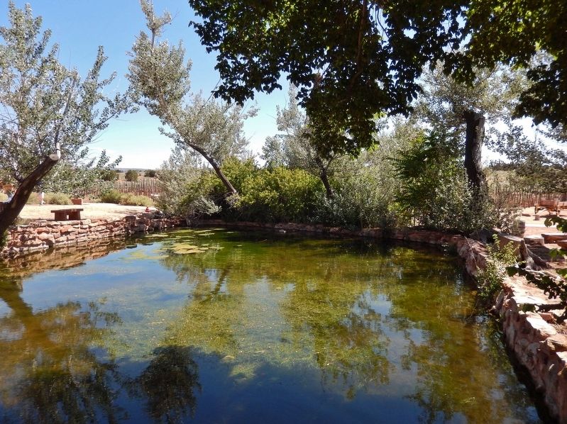 Pipe Spring (<i>view from near marker</i>). Click for full size. Pipe Spring (<i>view from near marker</i>) image. Click for full size.
