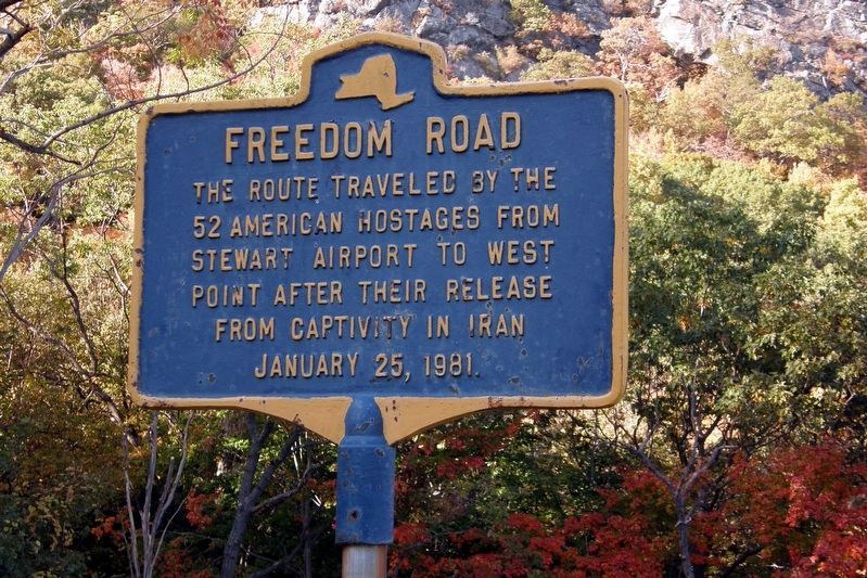 Freedom Road Marker image. Click for full size.
