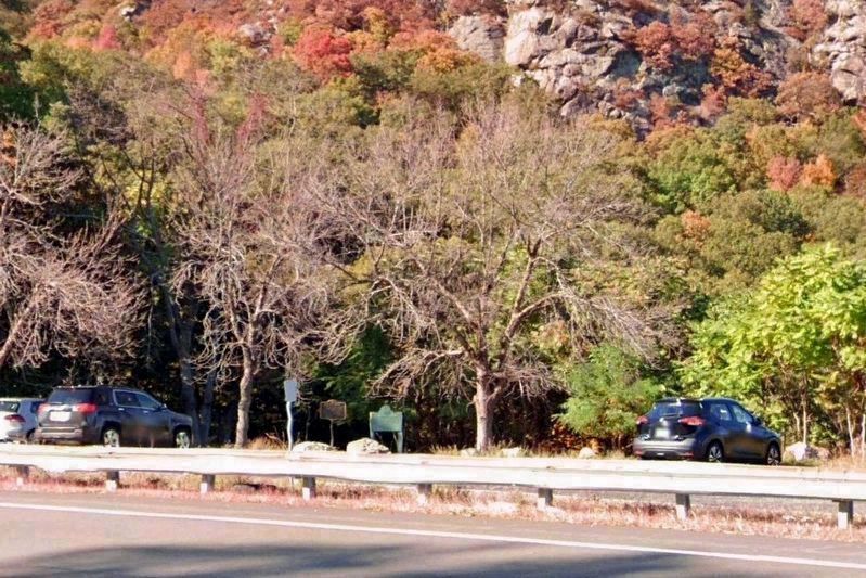 Freedom Road plaque site. Click for full size. Freedom Road plaque site image. Click for full size.