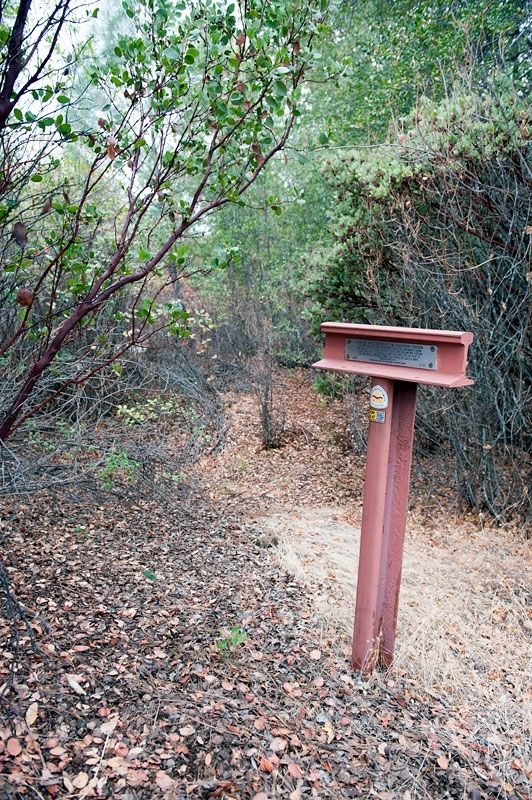 Nobles Trail - Foot of the Mountain Station Marker. Click for full size. Nobles Trail - Foot of the Mountain Station Marker image. Click for full size.