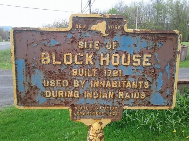 Site of Block House Marker image. Click for full size.