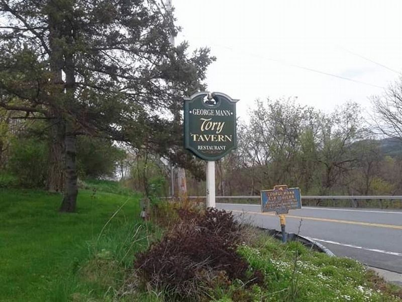 George Mann Tory Tavern Marker image. Click for full size.