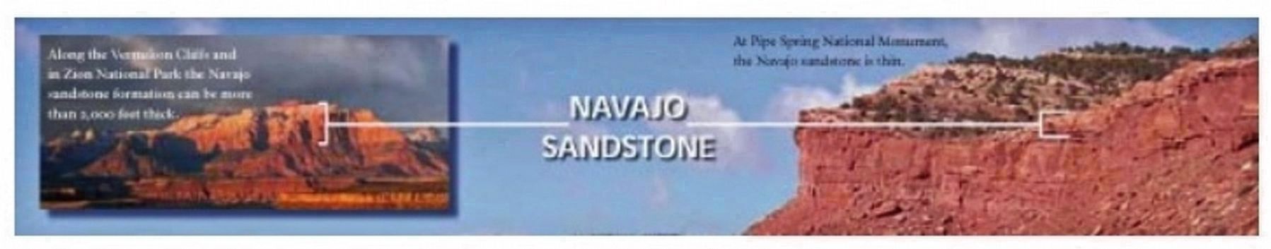 Marker detail: Navajo Sandstone Formation image. Click for full size.