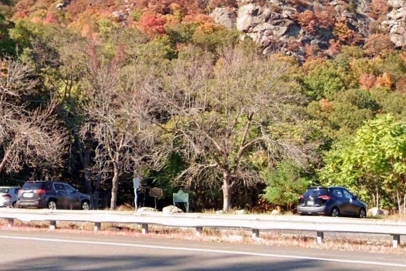The Storm King By-Pass plaque site image. Click for full size.