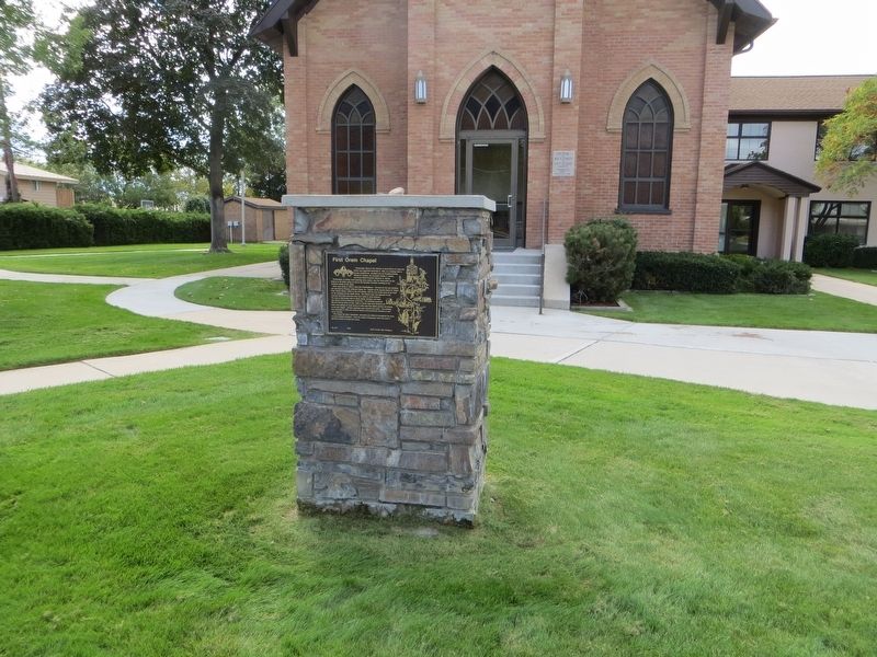 First Orem Chapel Marker image. Click for full size.