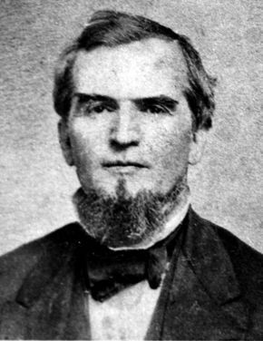 James Withers Sloss (April 7, 1820 – May 4, 1890), founder of the Sloss Furnaces. image. Click for full size.