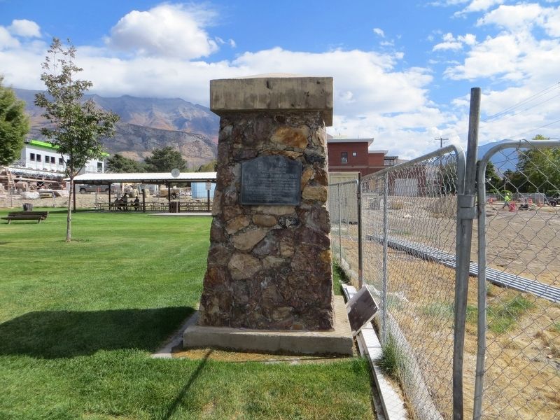 Utah’s First Indian Battle Marker. Click for full size. Utah’s First Indian Battle Marker image. Click for full size.