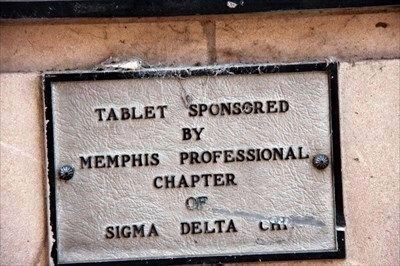An additional tablet near The Memphis Daily Appeal Marker. Click for full size. An additional tablet near The Memphis Daily Appeal Marker image. Click for full size.