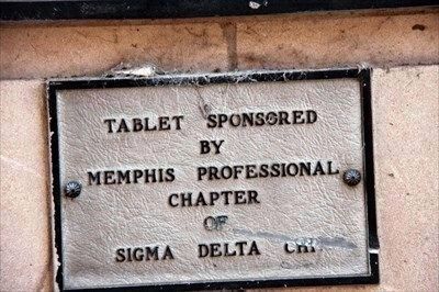 An additional tablet near The Memphis Daily Appeal Marker image. Click for full size.