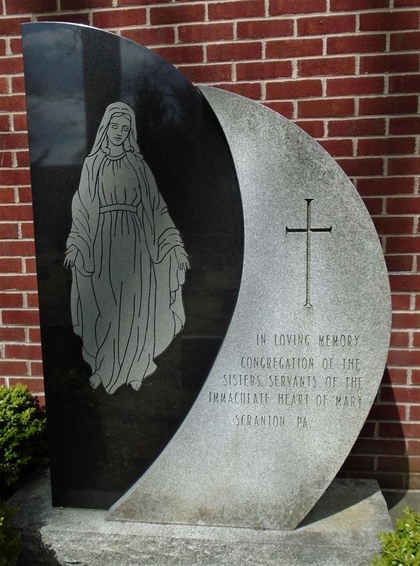 Congregation of the Sisters, Servants of the Immaculate Heart of Mary Cemetery Marker. Click for full size. Congregation of the Sisters, Servants of the Immaculate Heart of Mary Cemetery Marker image. Click for full size.
