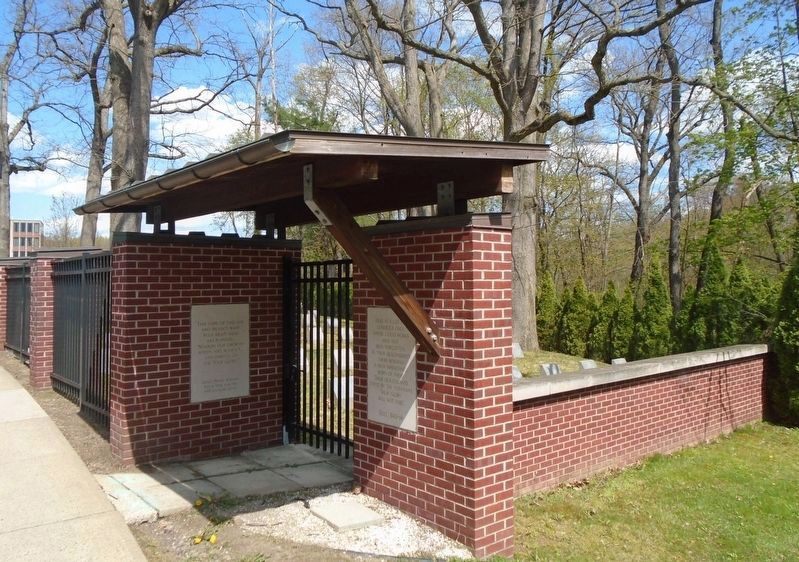 Congregation of the Sisters, Servants of the Immaculate Heart of Mary Cemetery Entrance. Click for full size. Congregation of the Sisters, Servants of the Immaculate Heart of Mary Cemetery Entrance image. Click for full size.