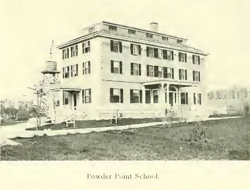 Powder Point School image. Click for full size.