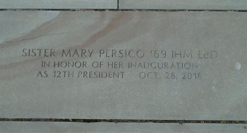 Marywood University Morgan Memorial Garden Paver. Click for full size. Marywood University Morgan Memorial Garden Paver image. Click for full size.