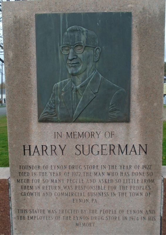 Harry Sugerman Marker image. Click for full size.