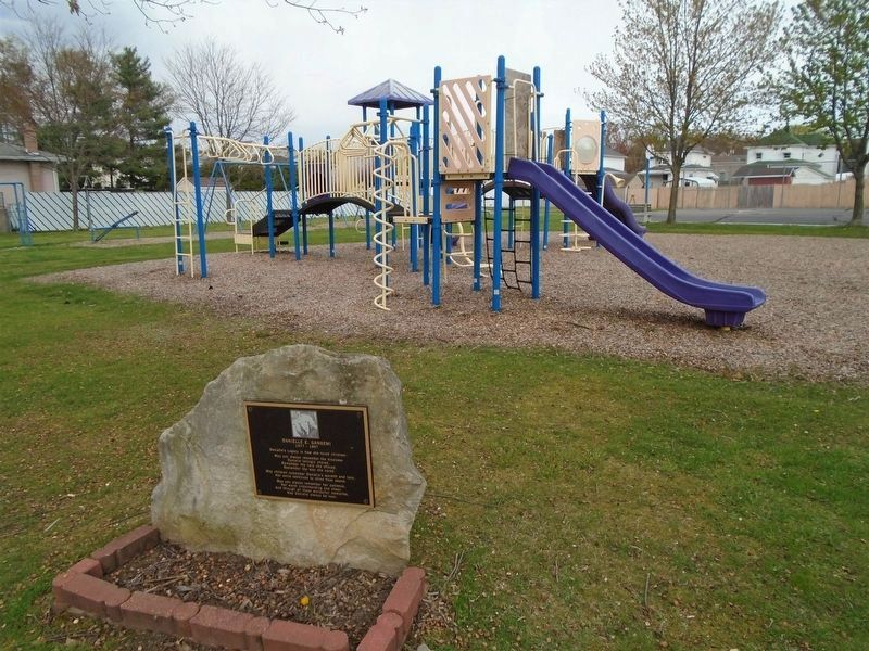 Danielle E. Gangemi Memorial Marker. Click for full size. Danielle E. Gangemi Memorial Marker image. Click for full size.
