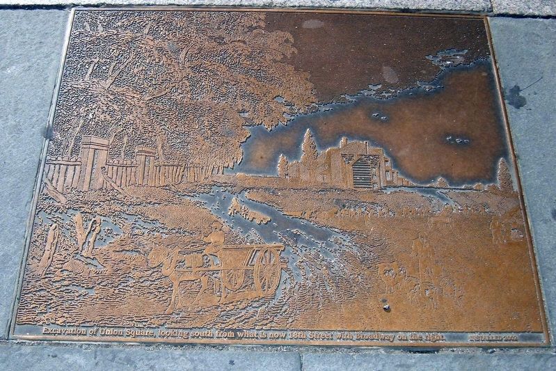 Union Square History plaque 3. Click for full size. Union Square History plaque 3 image. Click for full size.