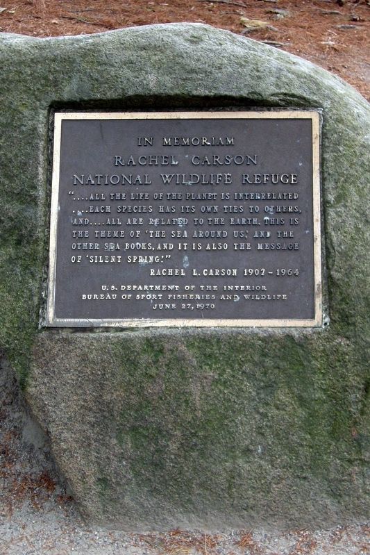 Rachel Carson Marker image. Click for full size.