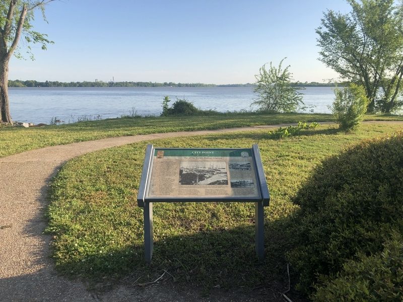 City Point Marker. Click for full size. City Point Marker image. Click for full size.